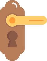 Door lock Vector Icon