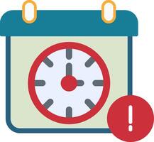 Deadline Vector Icon