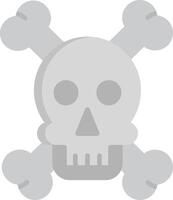 Skull And Bones Vector Icon