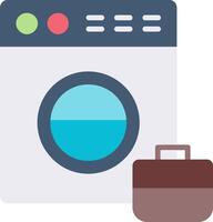 Washing Machine Vector Icon