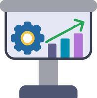 Bar Graph Vector Icon