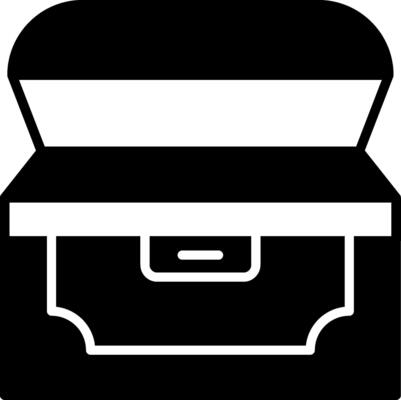 Treasure Chest Vector Icon