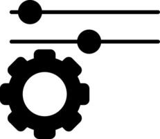 icono de vector de configuración