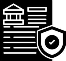 Home Insurance Vector Icon