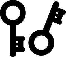 House Key Vector Icon