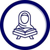 icono de vector musulmán