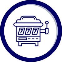 Slot Machine Vector Icon
