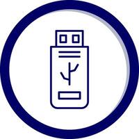 Flash Disk Vector Icon