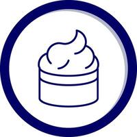 Cream Vector Icon