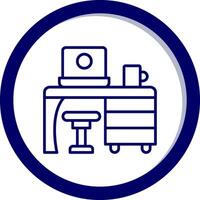 Workplace Vector Icon