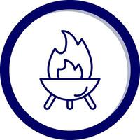 Firepit Vector Icon