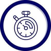 icono de vector de tiempo rápido