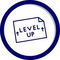 Level Up Vector Icon