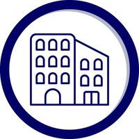 icono de vector de edificio