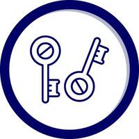 House Key Vector Icon