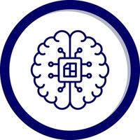 Artificial Intelligence Vector Icon