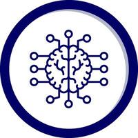Artificial Intelligence Vector Icon