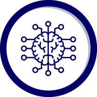 Artificial Intelligence Vector Icon