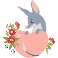 bilby with heart png