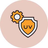 icono de vector de protección