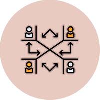 Hierarchy Vector Icon
