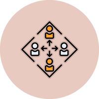 Hierarchy Vector Icon