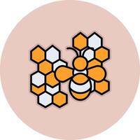 Bee therapy Vector Icon