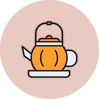 Tea Pot Vector Icon