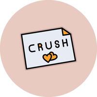 Crush Vector Icon