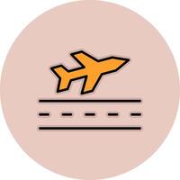 Departure Vector Icon