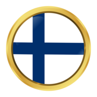 Finlandia bandera circulo forma png