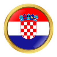 Croazia bandiera cerchio forma png