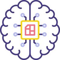 Artificial Intelligence Vector Icon