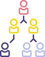 Hierarchy Vector Icon