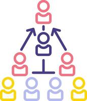 Hierarchy Vector Icon