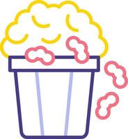 Popcorn Vector Icon