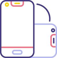 Foldable Smartphone Vector Icon