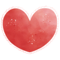 Watercolor Heart Illustration png