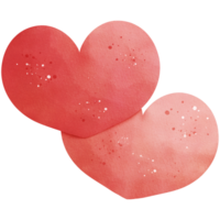 Watercolor Heart Illustration png