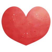 Watercolor Heart Illustration png