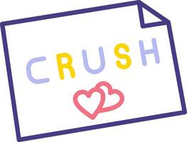 Crush Vector Icon