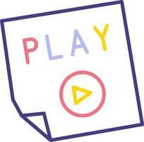 Play Vector Icon