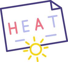 Heat Vector Icon