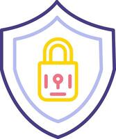 icono de vector de seguridad