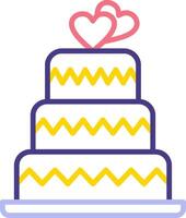 Wedding Cake Vector Icon