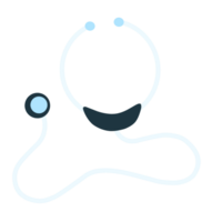 Medical tool stethoscope png