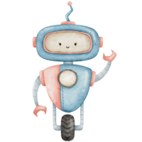 süß Roboter futuristisch Clip Art png