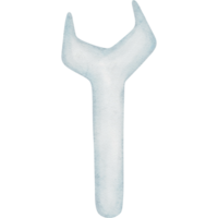 Wrench object with transparent background png