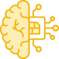 Artificial Intelligence Vector Icon