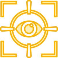 Eye Scan Vector Icon